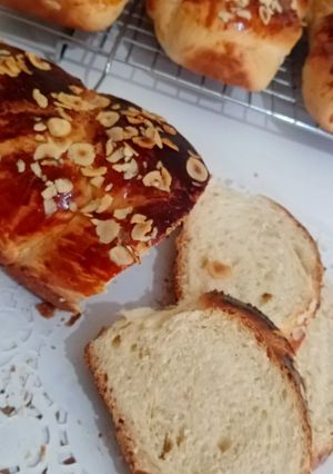 O poză a rețetei Cozonacul armenesc-Paskalya çöreği.