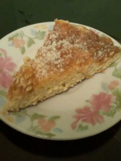 Una foto de Tarta de dulce de leche y coco rallado