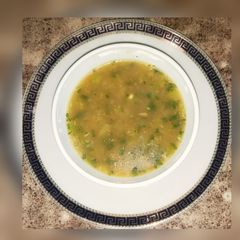 A picture of Oats soup.