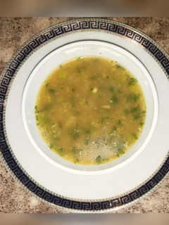A picture of Oats soup.