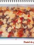 Pastel de papas con col