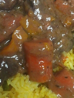 A picture of Lamb and Coffee Stew.