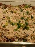 Ground beef and potato bake