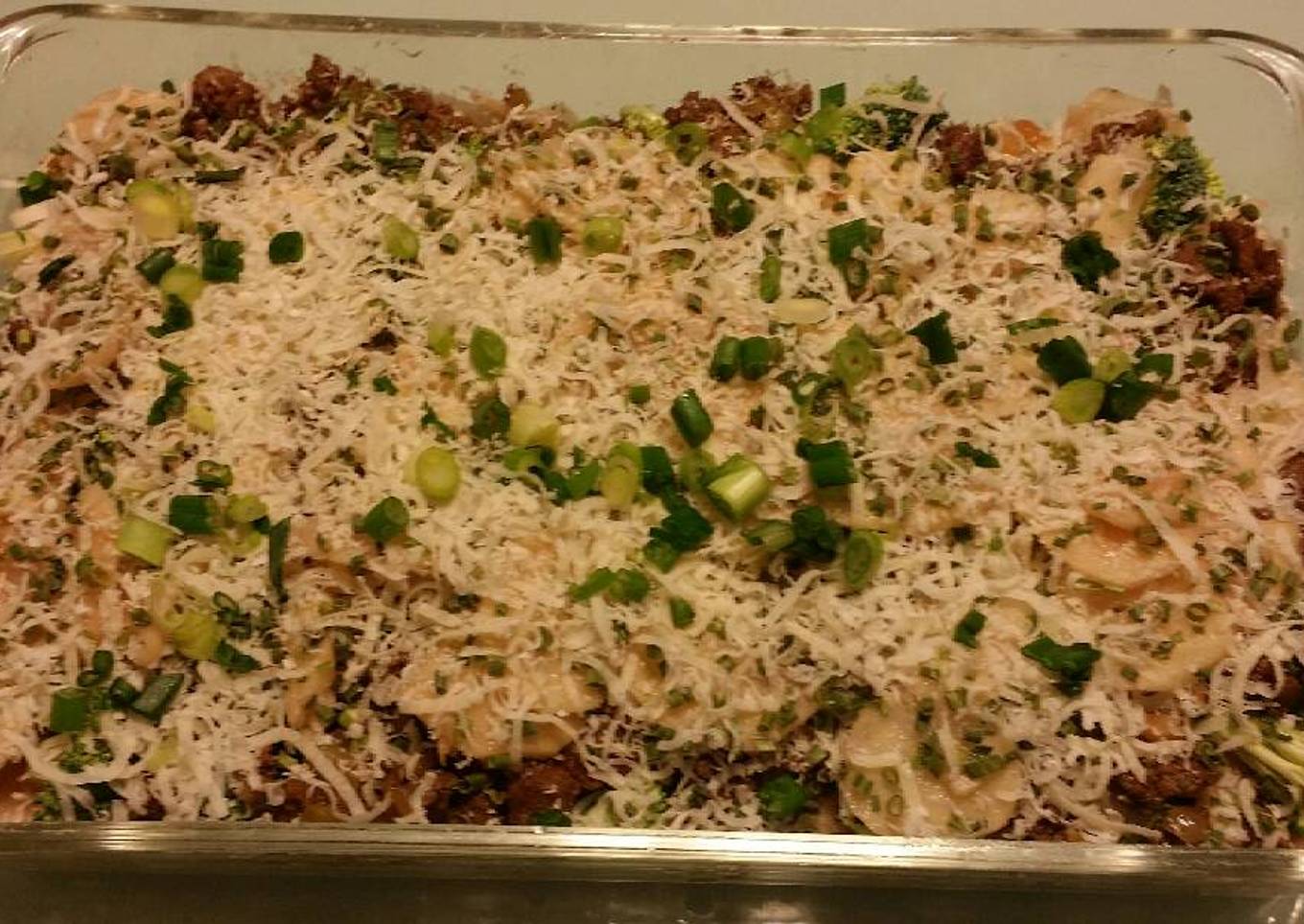 Cook with meat and potatoes