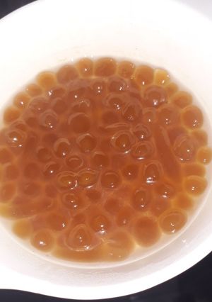 Foto resep Boba n xing fu tang rumahan
