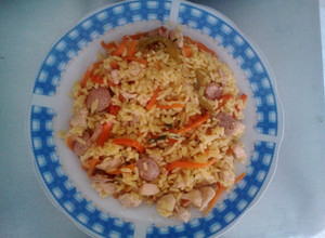 Una foto de Arroz mixto