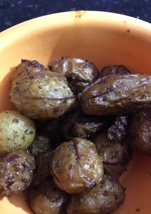 A picture of Aloo ki sabji.