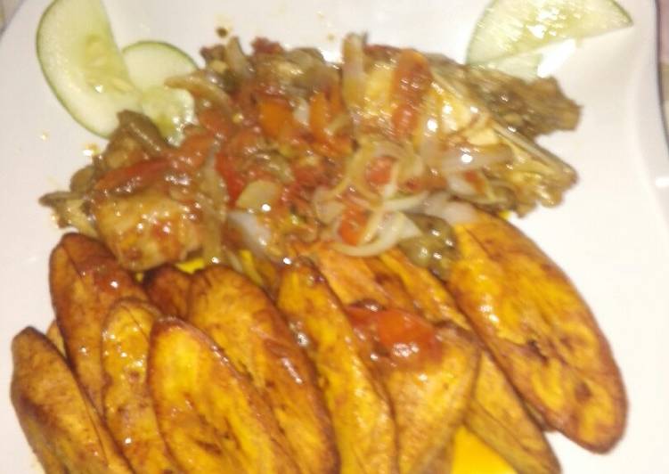 Simple Way to Prepare Homemade Plantain delight #kitchenhuntchallenge | This is Recipe So Great You Must Test Now !!