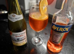 Una foto de Aperol Spritz 🇮🇹🍹❤