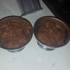 A picture of Healthy avocado mousse.