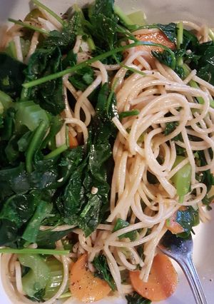 A picture of Veggie Spaghetti.
