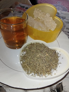 عکسی از دستور دم نوش مرزنجوش