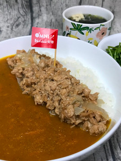 咖哩新鮪魚丼青菜套餐（微波爐快速版） 的食譜成品照片