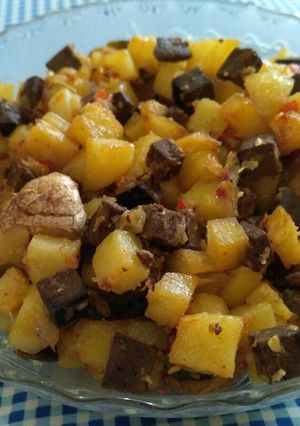 Foto resep Sambal Goreng Hati Sapi dan Kentang (No Santan)