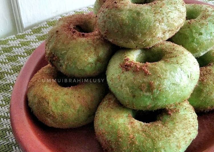 Cara Membuat Donat Pandan Enak