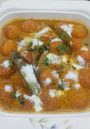 A picture of Paneer kofta.
