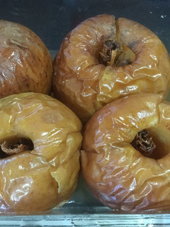 Una foto de Manzanas al horno con canela