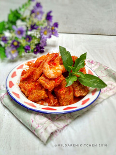 Foto resep #12 Tempe Udang Balado #prramadhan_palingkaporit