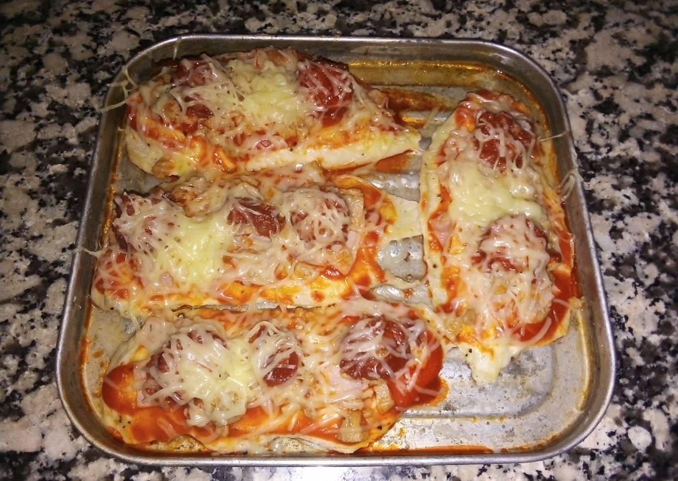 Pizza Pechugas de Pollo Style