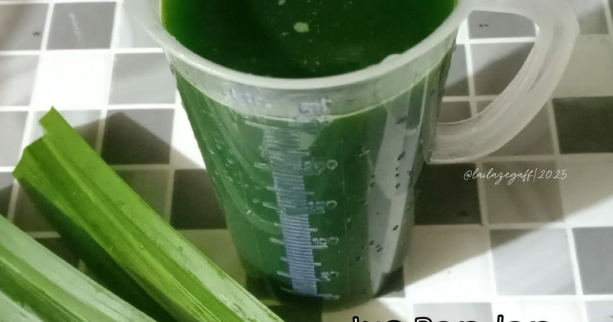 Jus Pandan (Pewarna Makanan Alami)