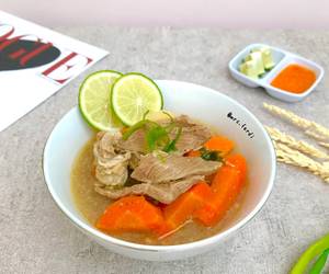 Resep Mudah Soup Daging Gurih Mantul Resep Mudah Soup Daging Gurih Mantul