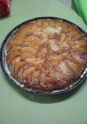 Una foto de Torta de manzana