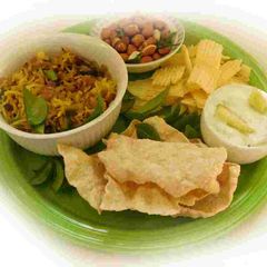 A picture of Fried Rice with Radish.