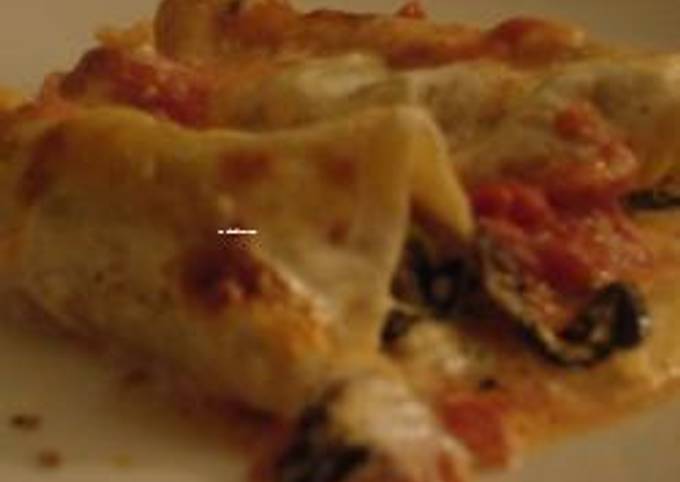 Spinach & Ricotta Cannelloni