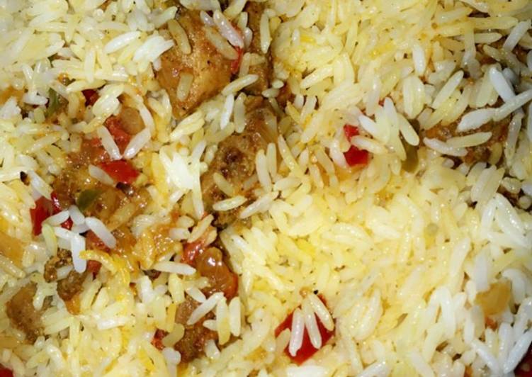 أرز بالسمك