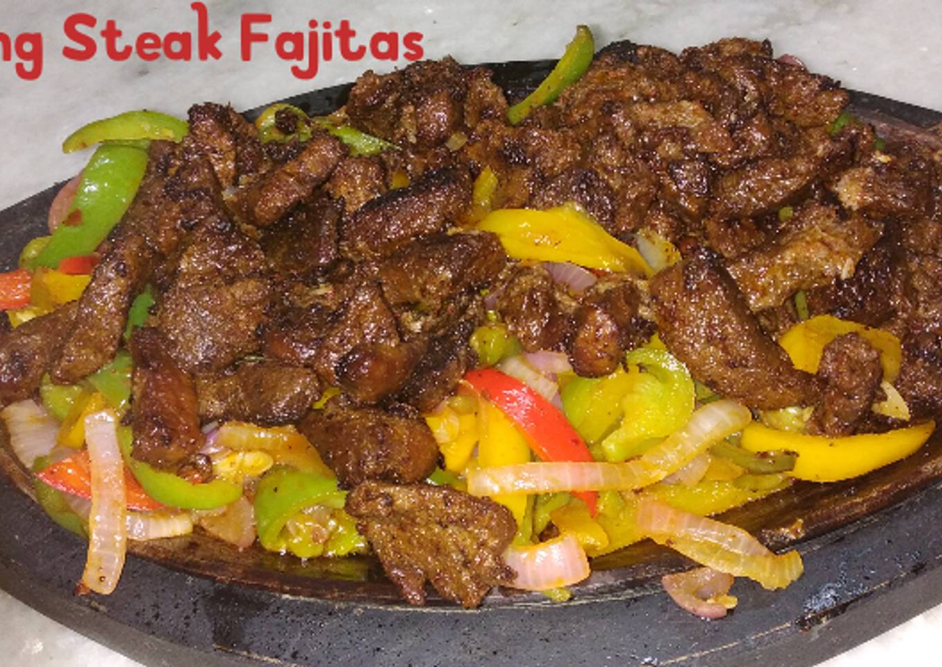 Sizzling Steak Fajitas