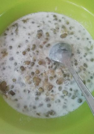 Foto resep Bubur kacang ijo simple