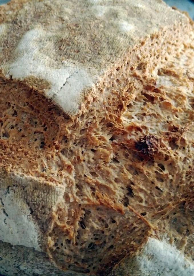 Una foto de Pan de hogaza integral