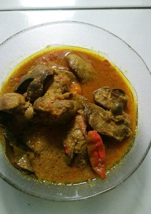 Foto resep Hati ampela bumbu kuning