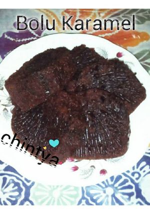 Foto resep Bolu karamel / sarang semut part 2