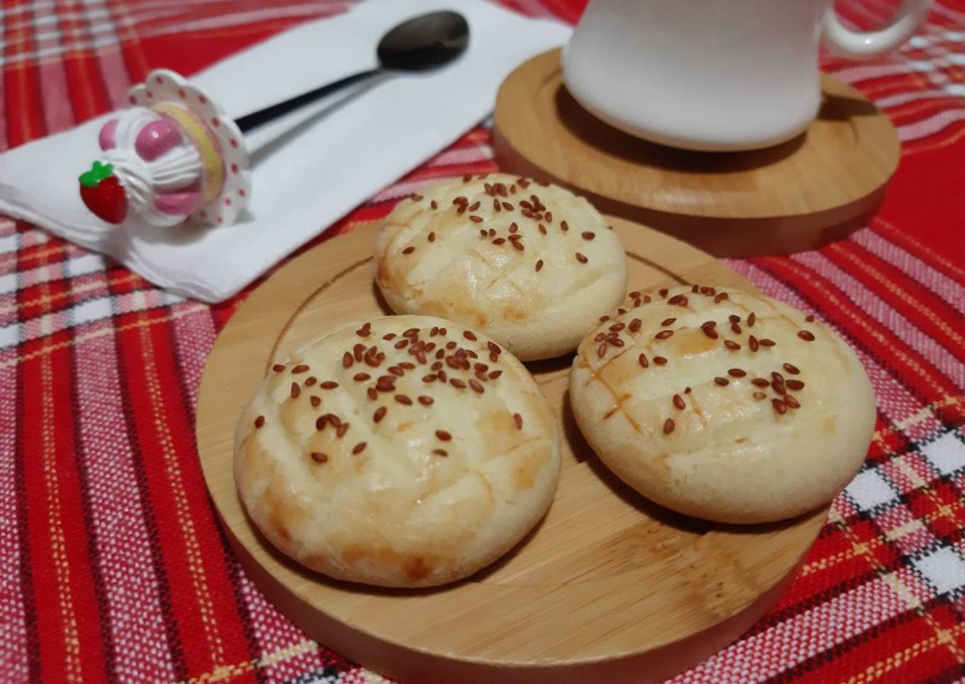 Sablés fondants aux graines de cresson ☕