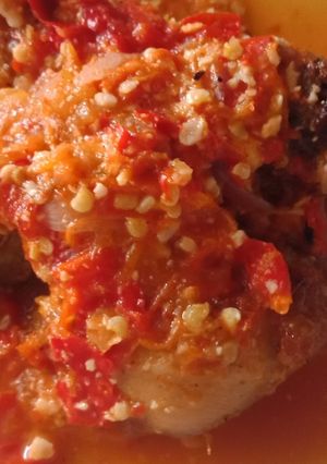 Foto resep Pecak ayam betawi ala Bun'Nies