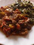 Stewed Matumbo with Managu