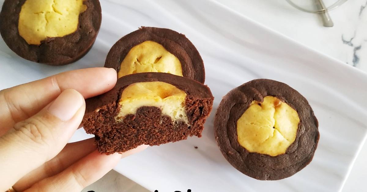 Resep 448. Insert Cheese Fudge Brownies oleh Heni Suryani Cookpad