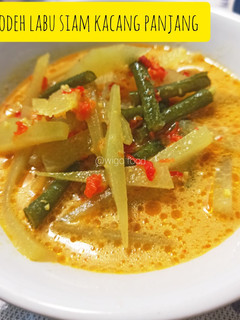 Foto resep Sayur Lodeh Labu siam kacang panjang
