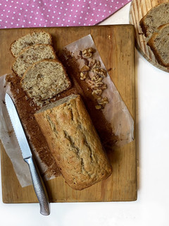 Una foto de Pan de plátano