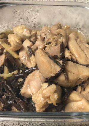 Hình của món Đùi gà xào gừng và nấm mèo-Instant Pot.