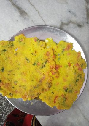 चीला(Chilla recipe in Hindi) रेसिपी मुख्य फोटो