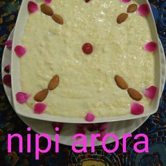 A picture of Milk rice kheer.