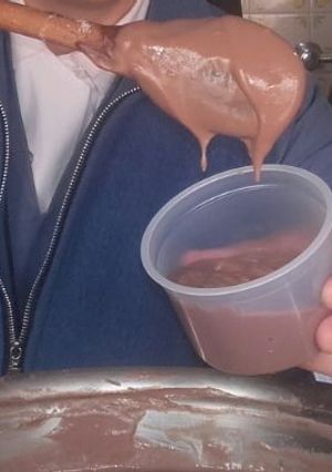 Una foto de CHOCOLATE CREMOSO(con sémola FINA)