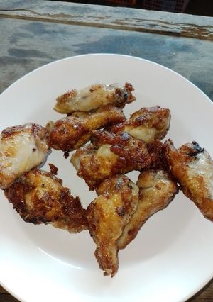 รูปของ ไก่หมักซอสถั่วเหลืองชุบแป้งทอด