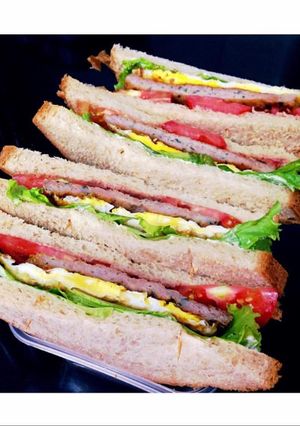 Hình của món Sandwich kẹp 🍔.