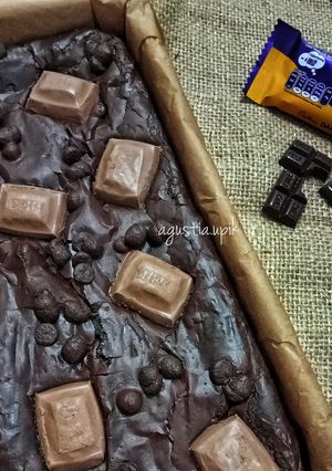 Foto resep Brownies Rocky Road