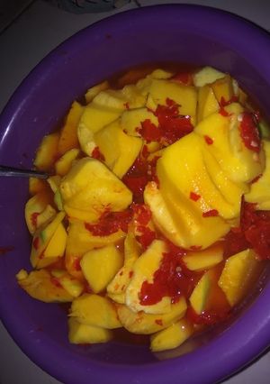 Foto resep Asinan mangga muda