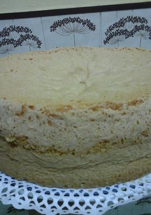 Una foto de Bizcochuelo para rellenar
