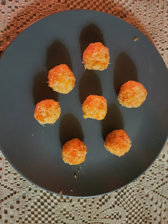 Una foto de Trufas con zanahorias
